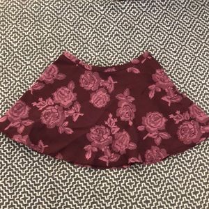 Abercrombie & Fitch Floral Skirt